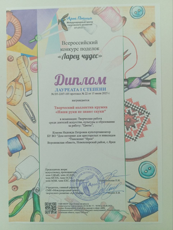Творческий коллектив кружка 