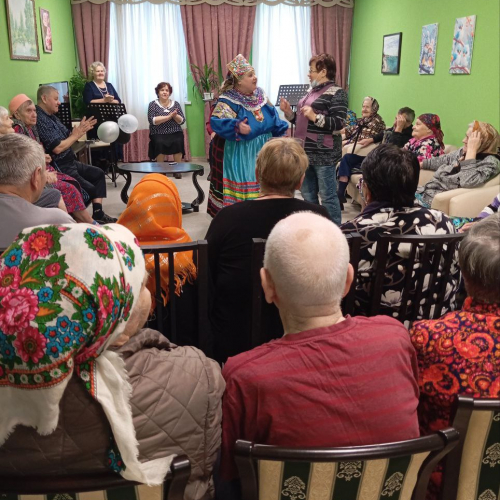 К Международному дню инвалидов работники культуры Новохоперского района подготовили праздничную программу для жителей пансионата Ярки